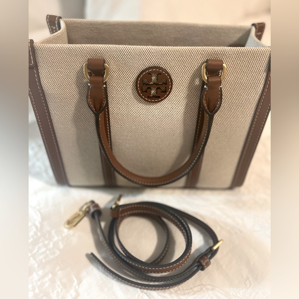 Small Canvas Tote Tory bag